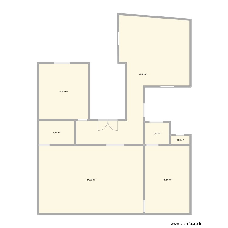 CONDORCET. Plan de 0 pièce et 0 m2