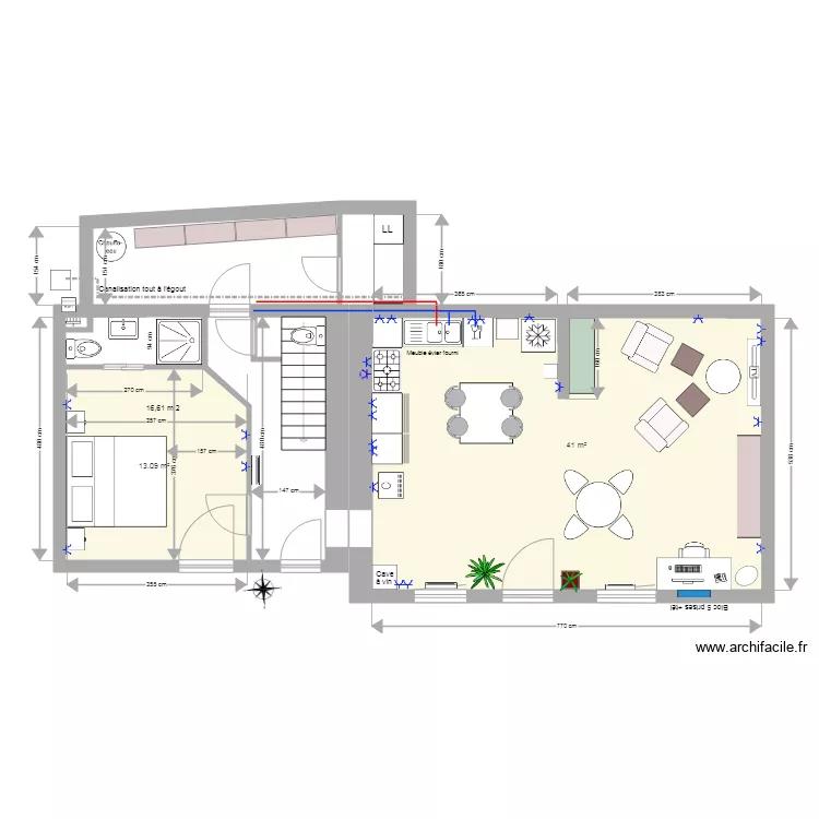 Plesder 7 futur. Plan de Plesder 7 futur. Plan de