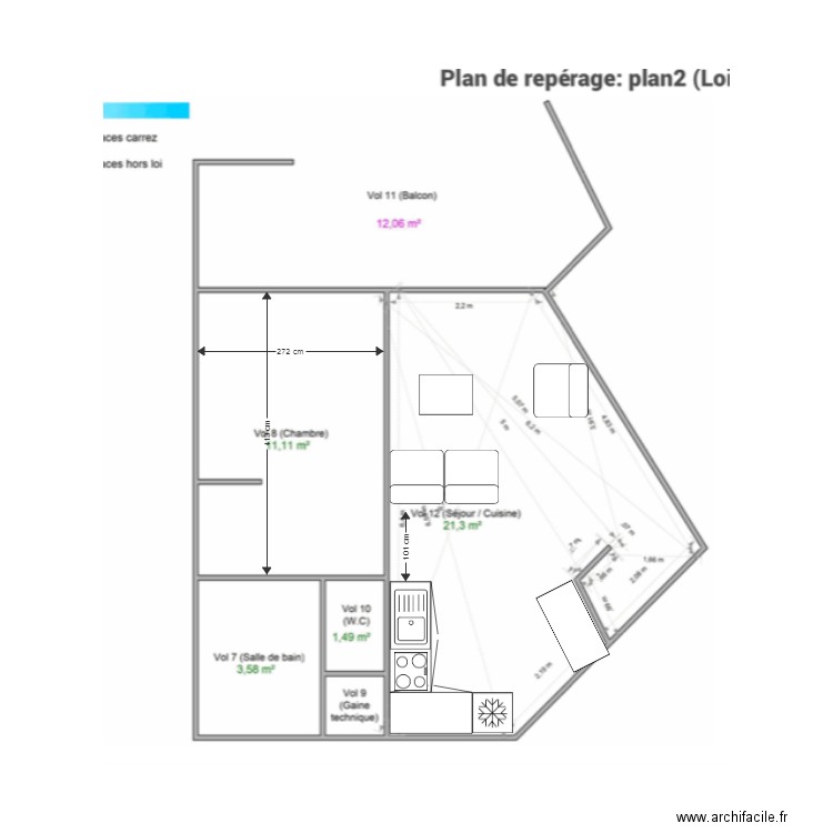 Coco Limonest v1. Plan de 0 pièce et 0 m2