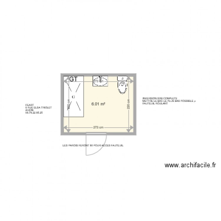 FEART. Plan de 0 pièce et 0 m2