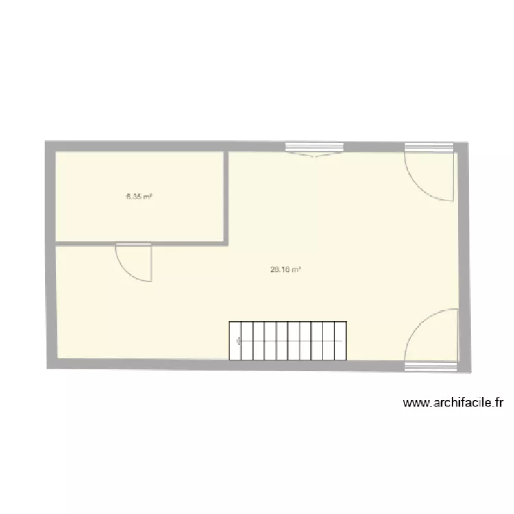 RdC Annexe Fouesnant. Plan de 