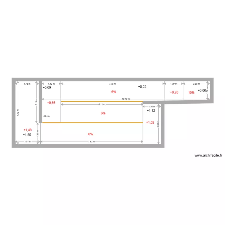 Rampe ADAP Ecole du Moulin Projet. Plan de Rampe ADAP Ecole du Moulin Projet. Plan de