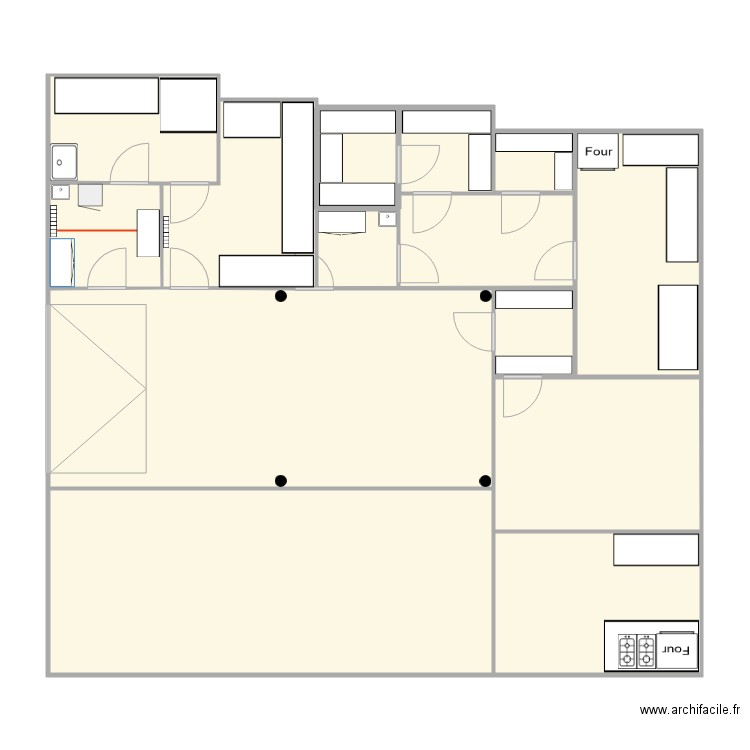 CELLIER DE LA TREILLE. Plan de 0 pièce et 0 m2