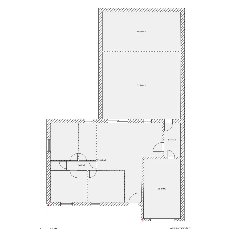 maison. Plan de 
