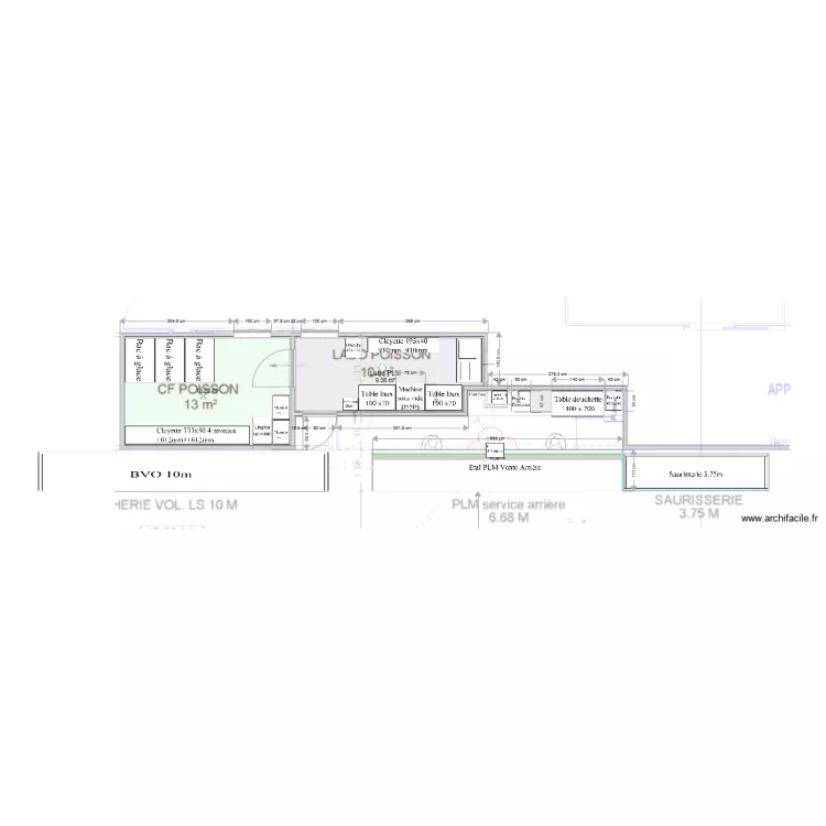 Boulay V1. Plan de Boulay V1. Plan de