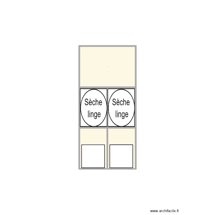 meuble machine laver. Plan de 0 pièce et 0 m2
