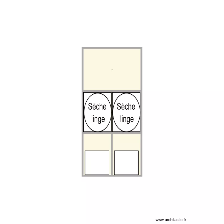 meuble machine laver. Plan de 