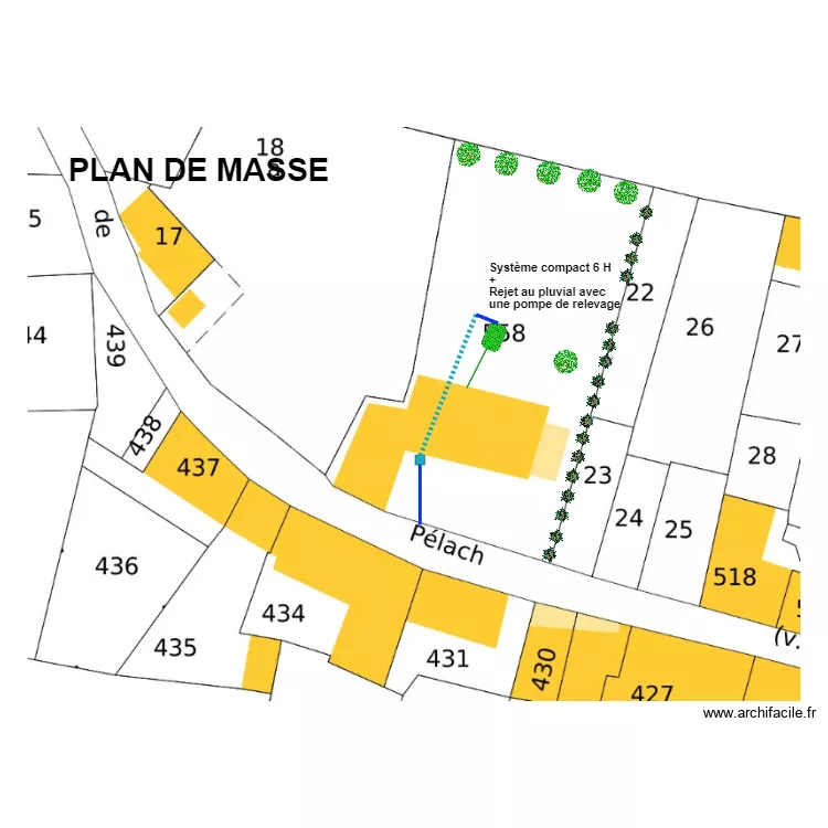 Dupierris. Plan de 