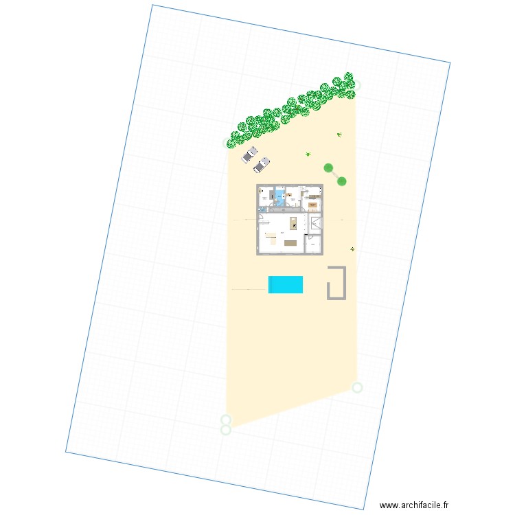 New. Plan de 9 pièces et 169 m2