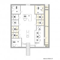 plan maison 8 pieces