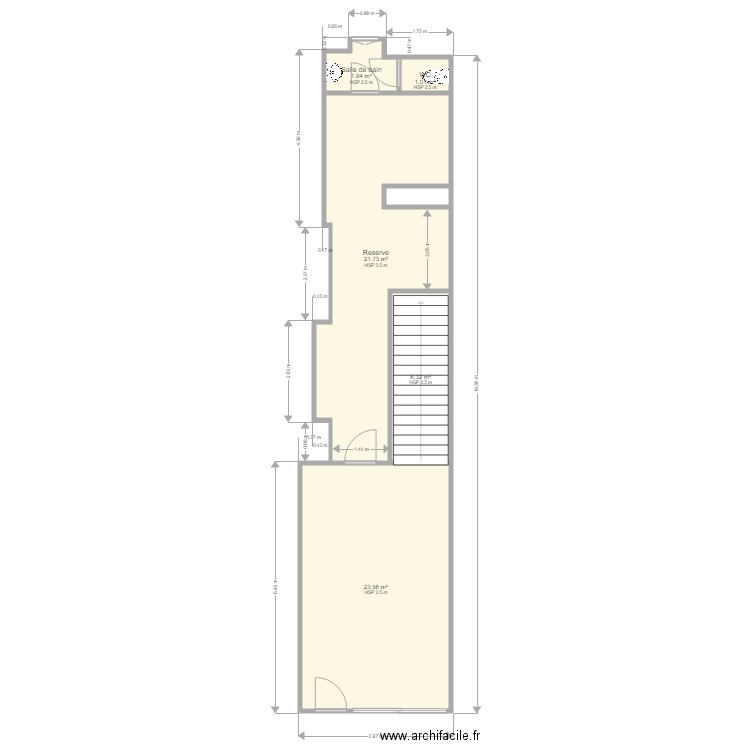 ZADIG et VOLTAIRE RDC. Plan de 0 pièce et 0 m2