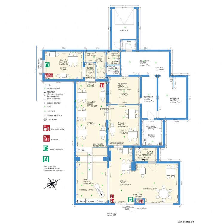 bar le PAM PAM DOUAI modifie b2. Plan de 0 pièce et 0 m2