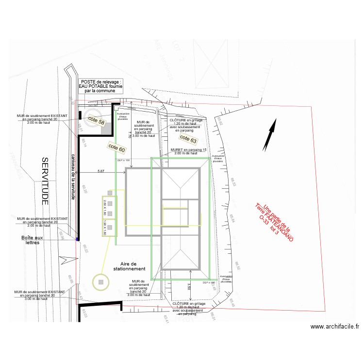 MASSE BON. Plan de 0 pièce et 0 m2