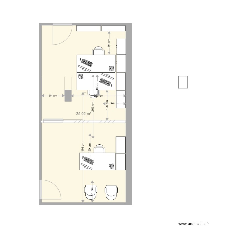 Plan Millebach Bureau 114 1 2. Plan de 0 pièce et 0 m2