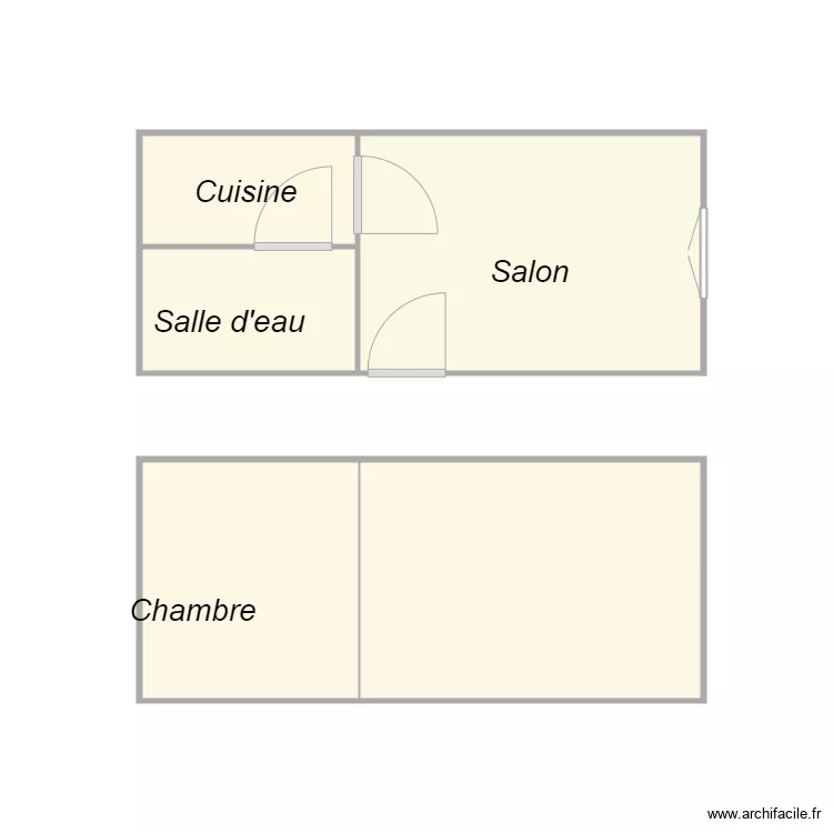 Croquis CONANT. Plan de 