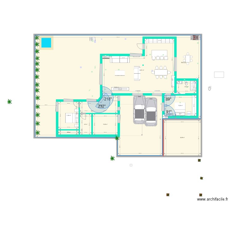 definitivo2 11 01 2022 plain pied2. Plan de 12 pièces et 518 m2