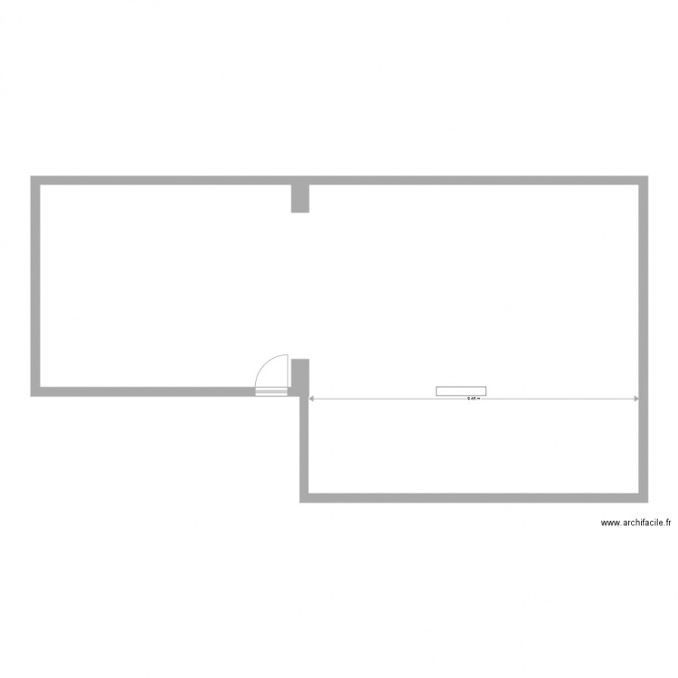 TROUCHAUD INITIAL. Plan de 0 pièce et 0 m2