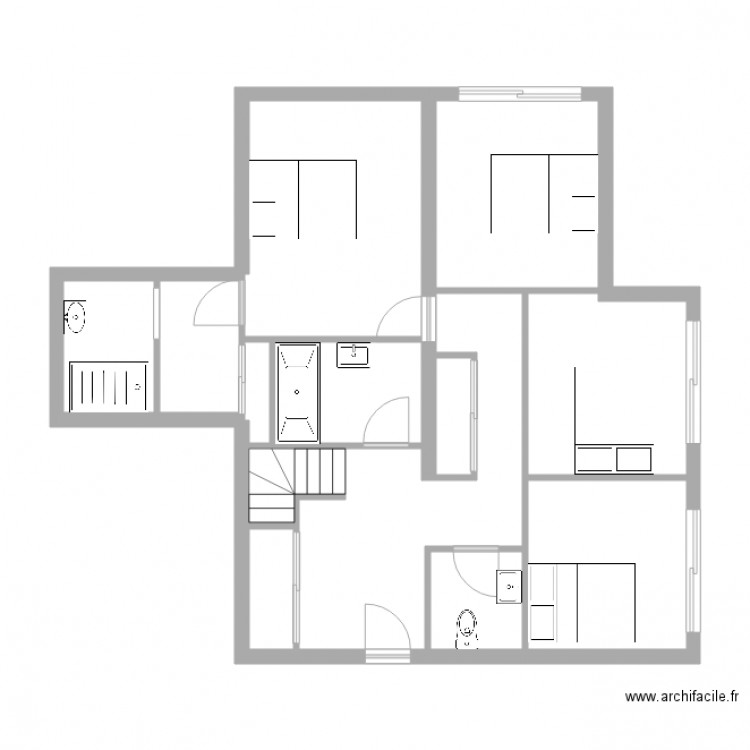 nouaille. Plan de 0 pièce et 0 m2