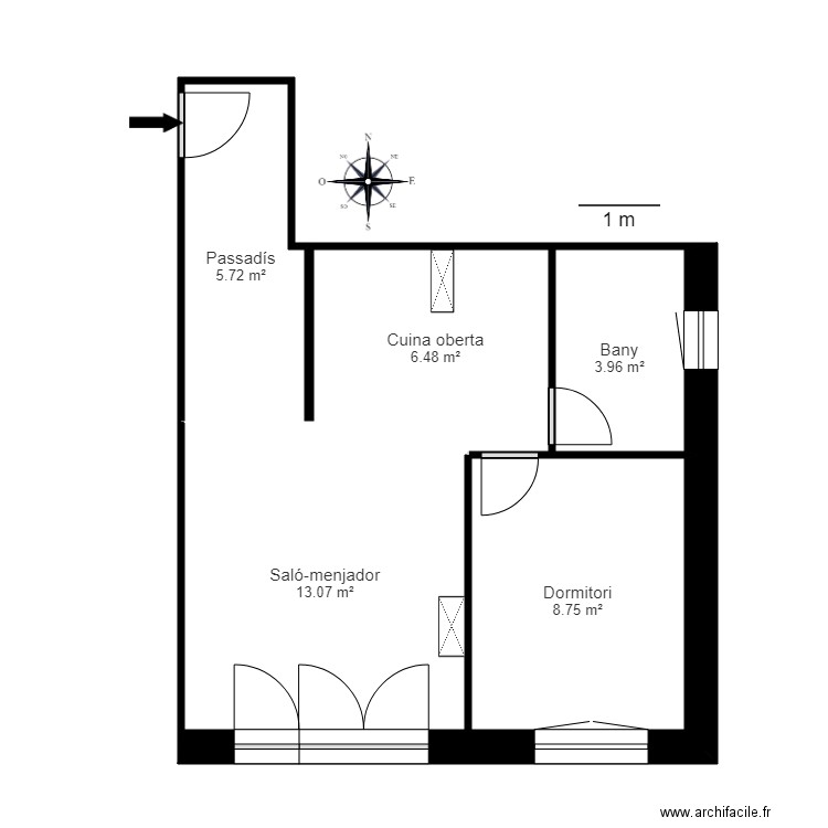 ED RESIDENCIAL TARTER 3 7 EL TARTER CANILLO. Plan de 0 pièce et 0 m2