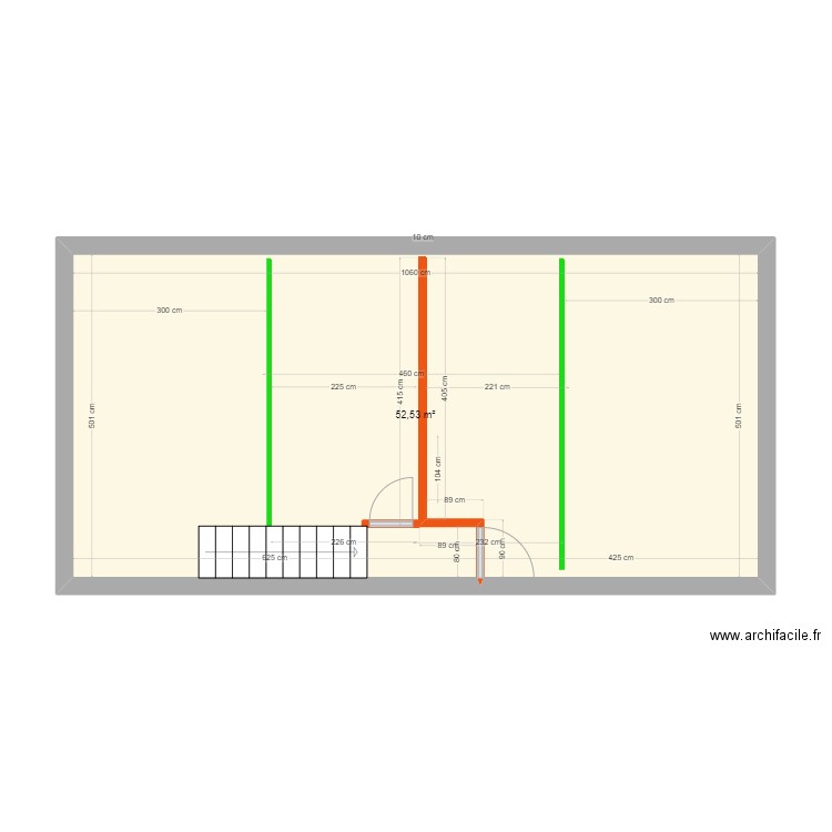 étage appt 7 version b. Plan de 0 pièce et 0 m2