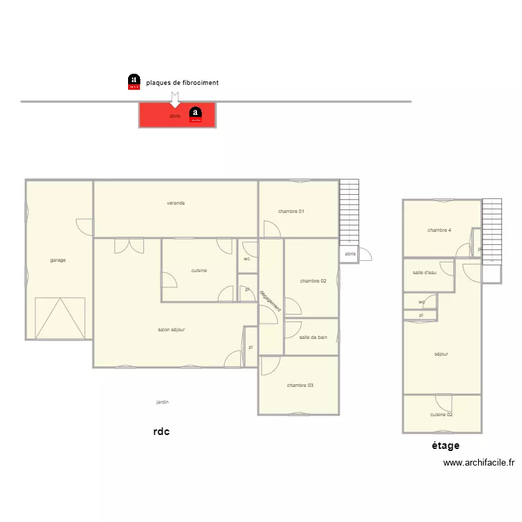 jouannaux  1442 am. Plan de 