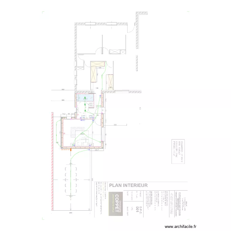 GUIGNARD HERVE. Plan de 