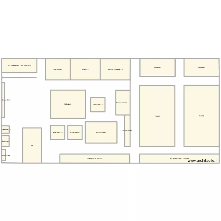 Projet. Plan de 22 Pièces et 4144 m² Projet. Plan de 22 Pièces et 4144 m²