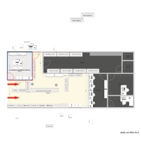 PLAN boutique avec entré voyage et agence immo