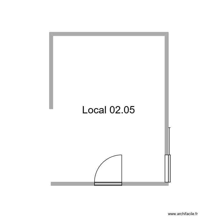 Local 2.05 SMB. Plan de 