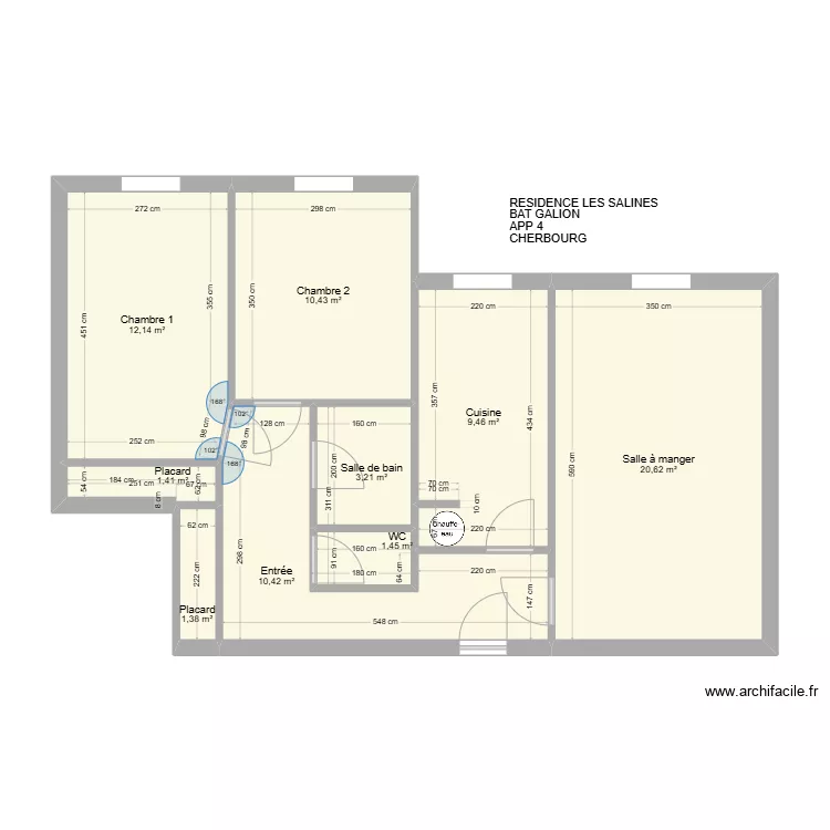 BAT GALLION APP4. Plan de 