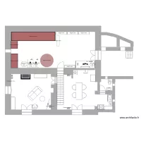 plan rez de jardin grande maison projet 5