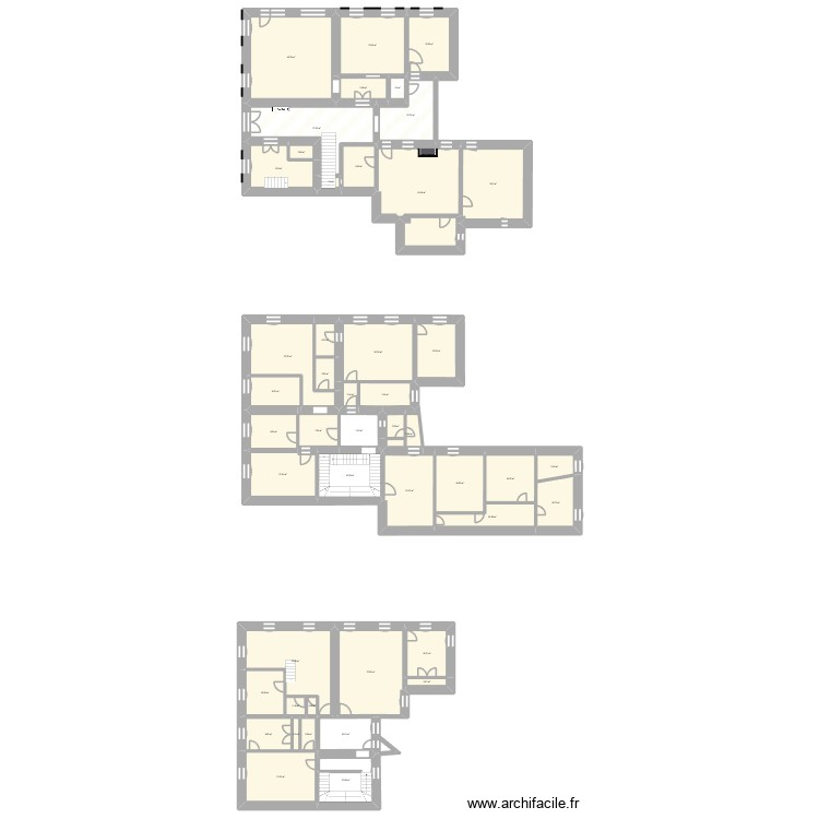 RDC st gilles. Plan de 0 pièce et 0 m2