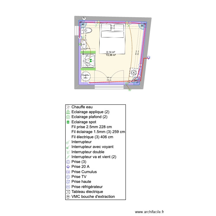 barbara. Plan de 0 pièce et 0 m2