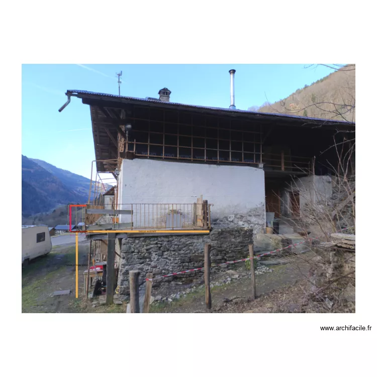 cot&eacute; st. Plan de 