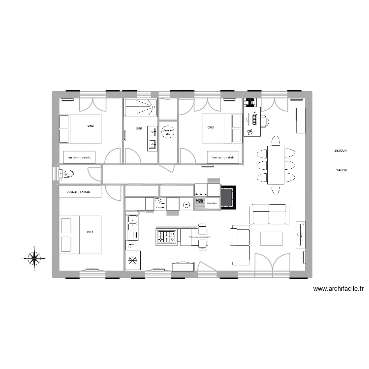 Plan projet 9_Paron. Plan de 11 et 92 m² Plan projet 9_Paron. Plan de 11 et 92 m²