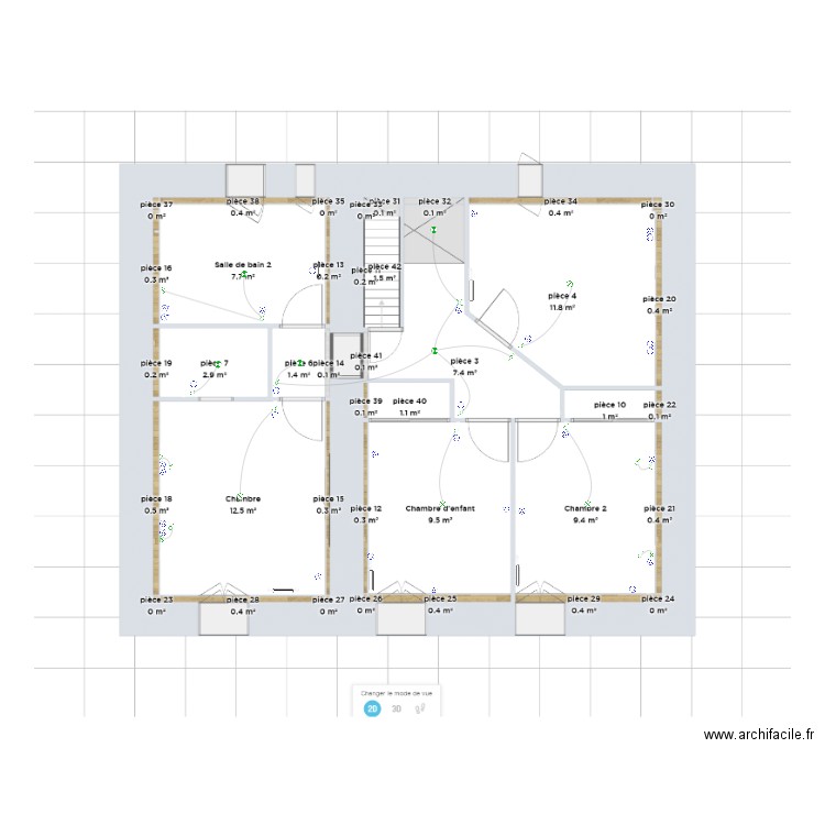 ELEC PAJAY ETAGE 2. Plan de 0 pièce et 0 m2