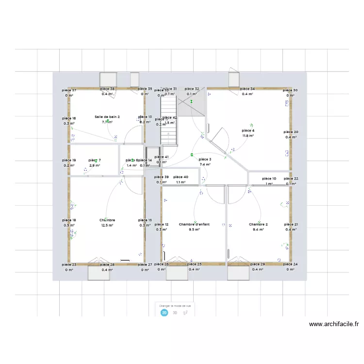 ELEC PAJAY ETAGE 2. Plan de 