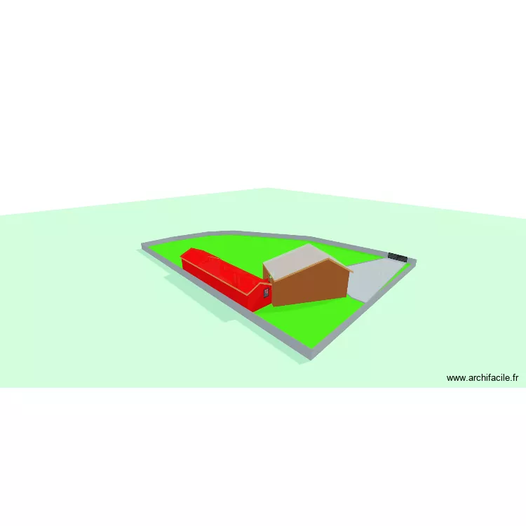 BAZOCHES 410 DP 3D 3. Plan de 8  et 767 m²