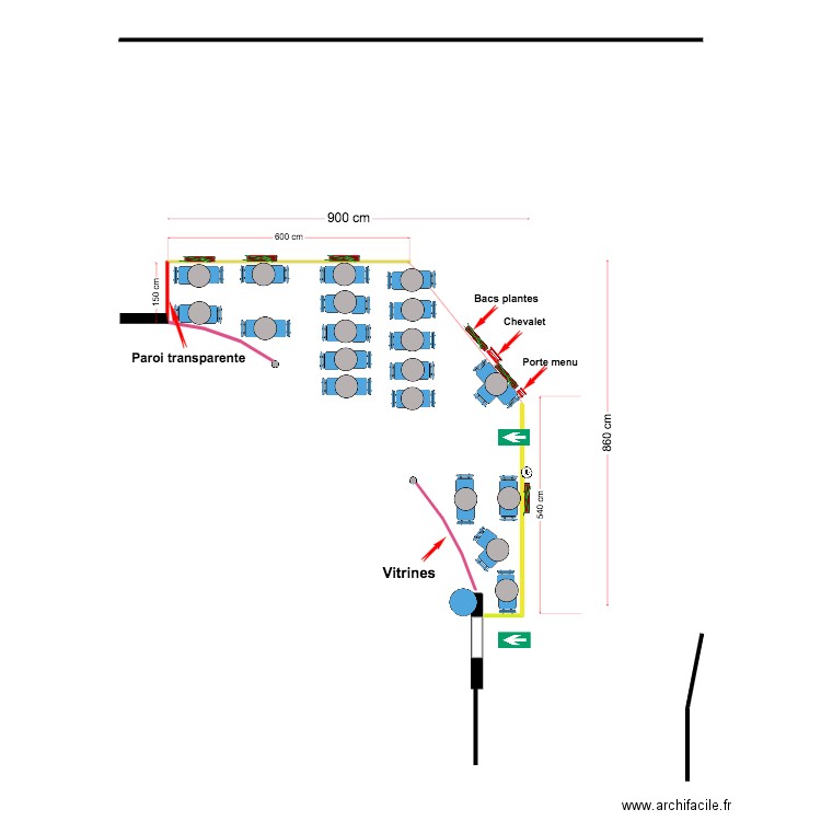 ALTERNATIVE 001. Plan de 0 pièce et 0 m2