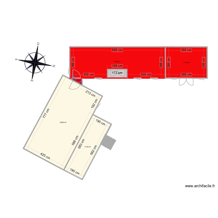 bazoches 410 DP2 MASSE 2. Plan de 0 pièce et 0 m2