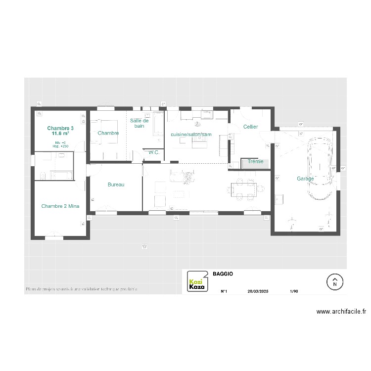 BAGGIO 21/03. Plan de 0 pièce et 0 m2
