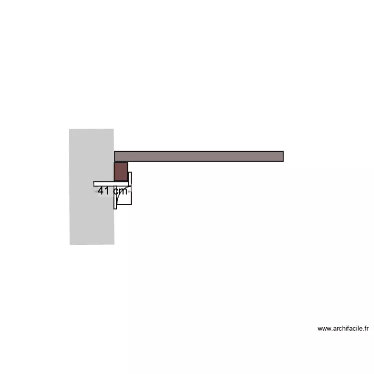 supports poutre. Plan de supports poutre. Plan de