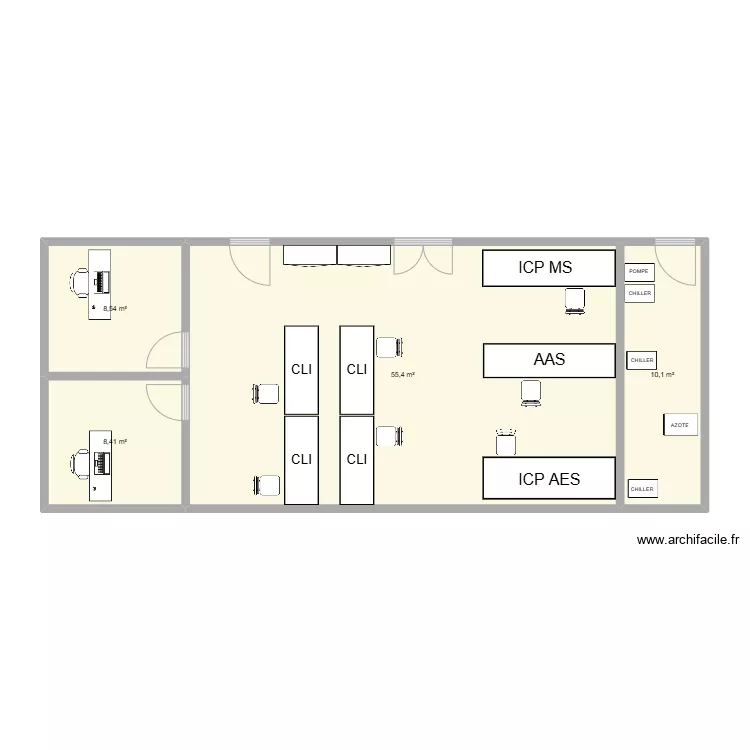 LABO ANALYSE  icp ms (CONVERSION). Plan de 