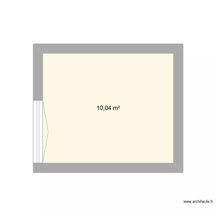 Chambre maman. Plan de 1 et 10 m² Chambre maman. Plan de 1 et 10 m²