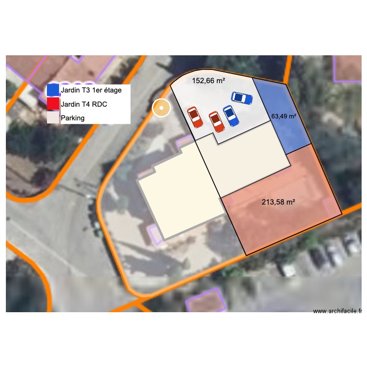 la londe les maures. Plan de 1 pièce et 266 m2