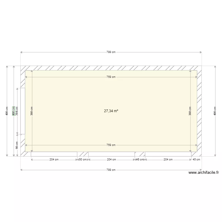 DENEQUE AGDT. Plan de 1 et 27 m² DENEQUE AGDT. Plan de 1 et 27 m²