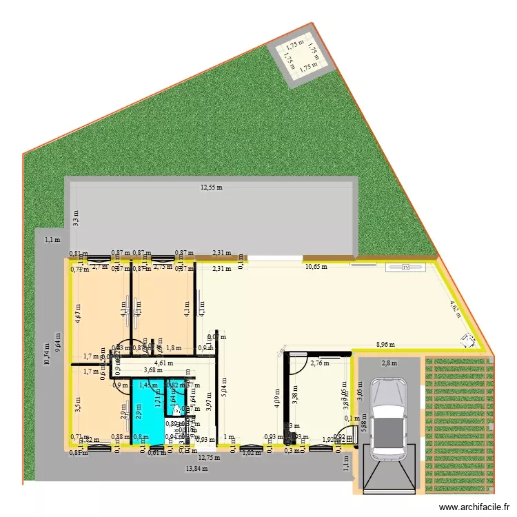 maison renov. Plan de 12 Pièces et 203 m² maison renov. Plan de 12 Pièces et 203 m²