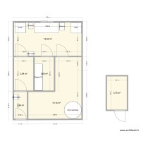 Laboratoire avec mobilier