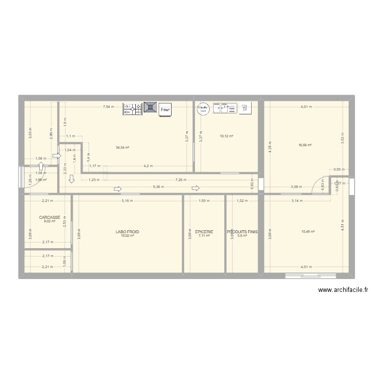 BASE SUR MESURE 2504170918. Plan de 9 pièces et 119 m2