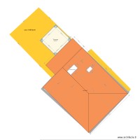 plan avec terrasse sur parcelle 203